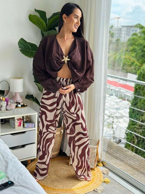 Maxi Set veraniego super lindo y diferente la blusa la amamos