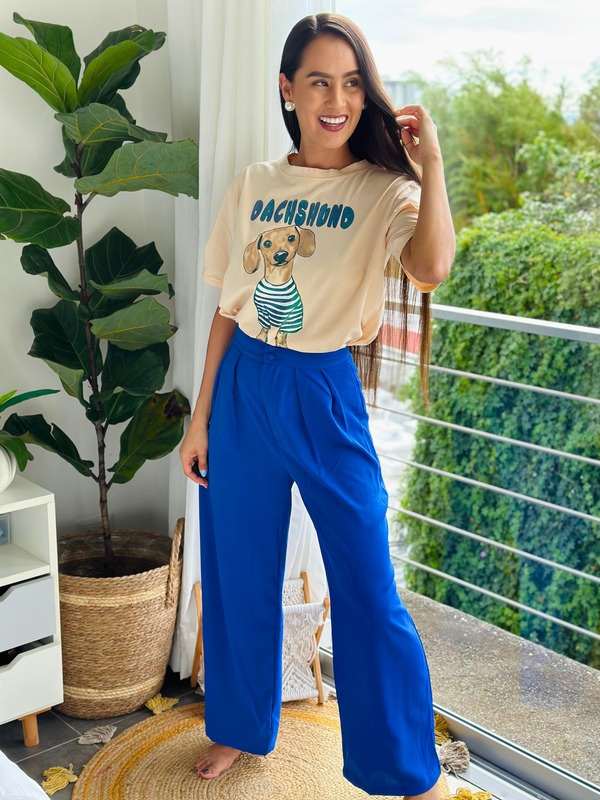 Pantalon azul divino