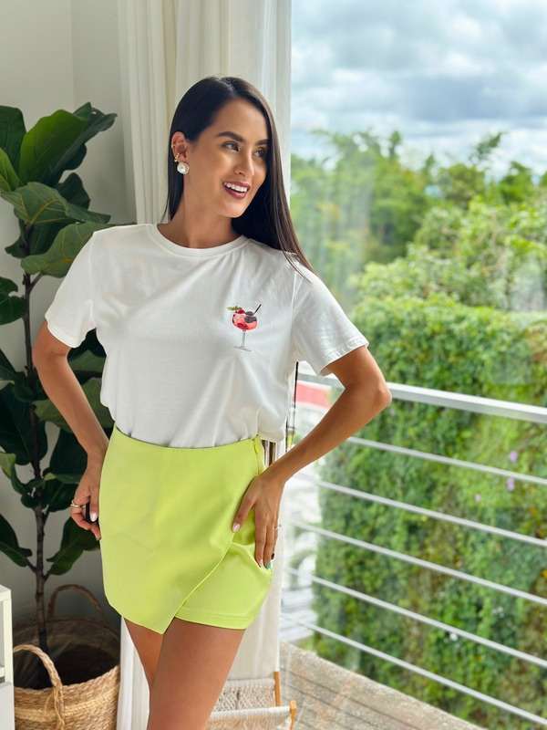 Short de tela espectacular